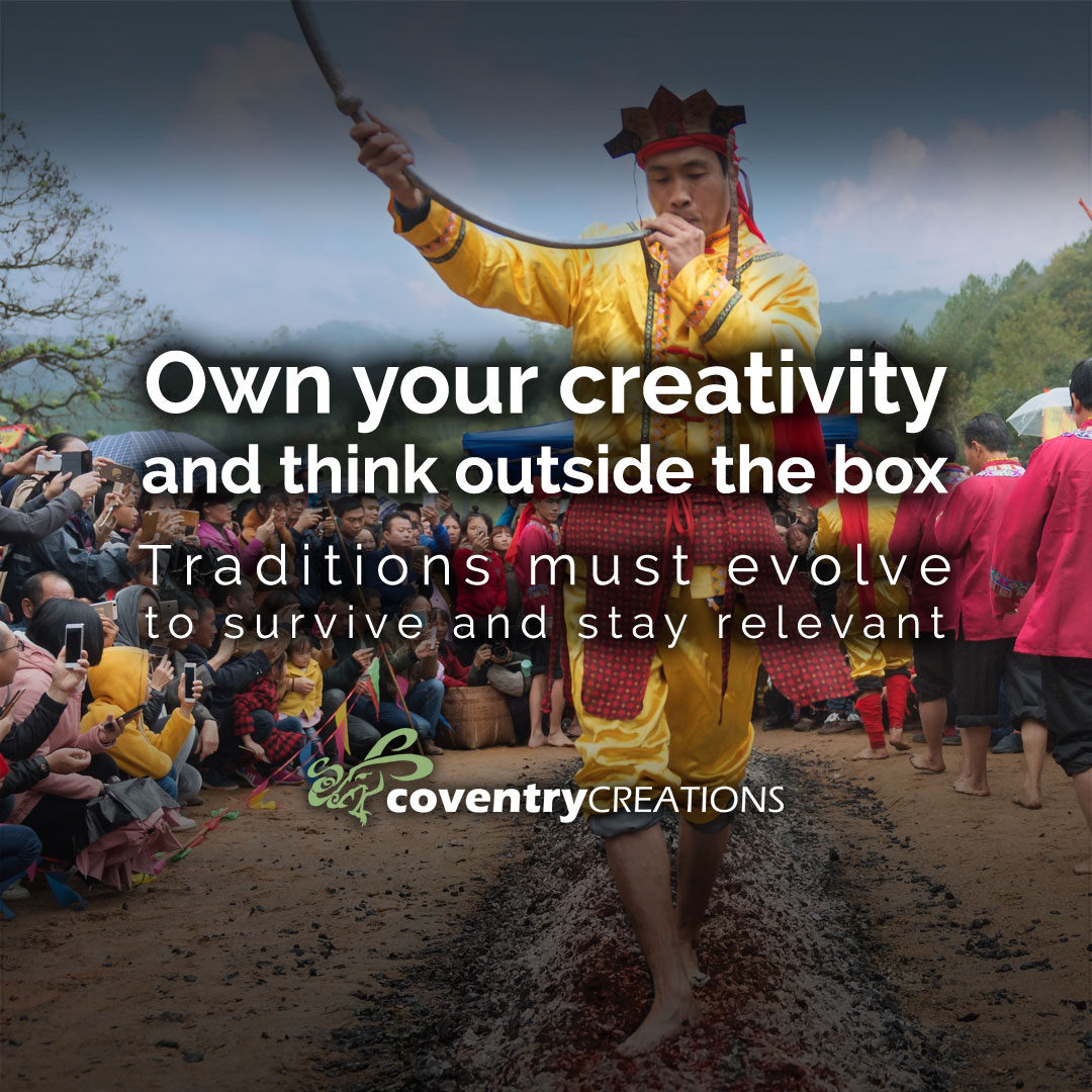 Own your creativity and think outside the box. Live The Magic Blog